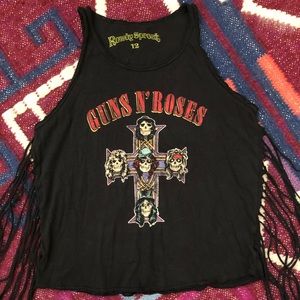 Super cute *Never Worn* rocker tee by Rowdy Sprout